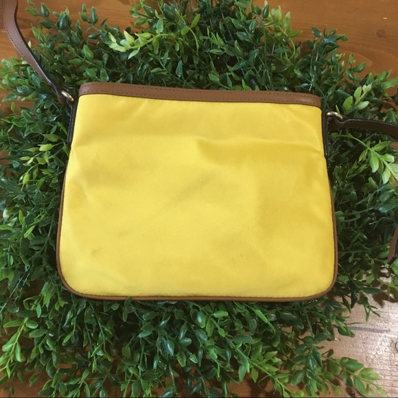 Michael Kors Yellow Crossbody Purse - Picture 4 of 13